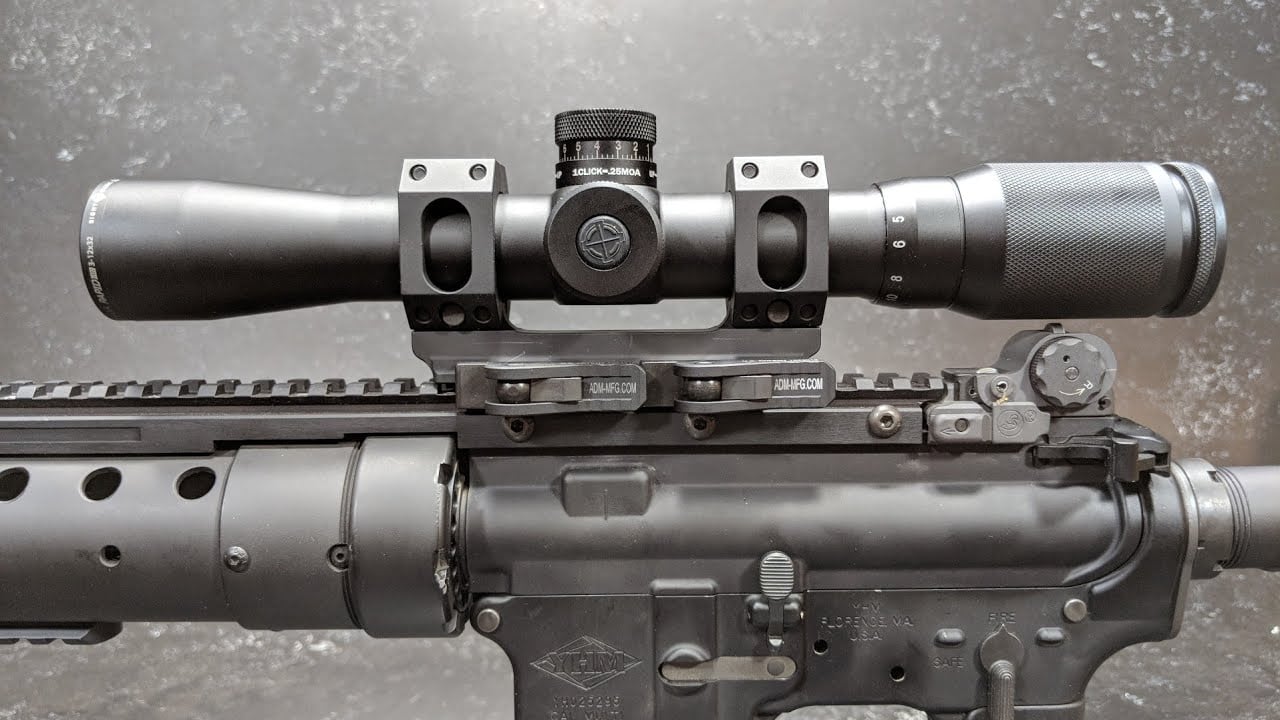 scope mounts for a 15 rifle