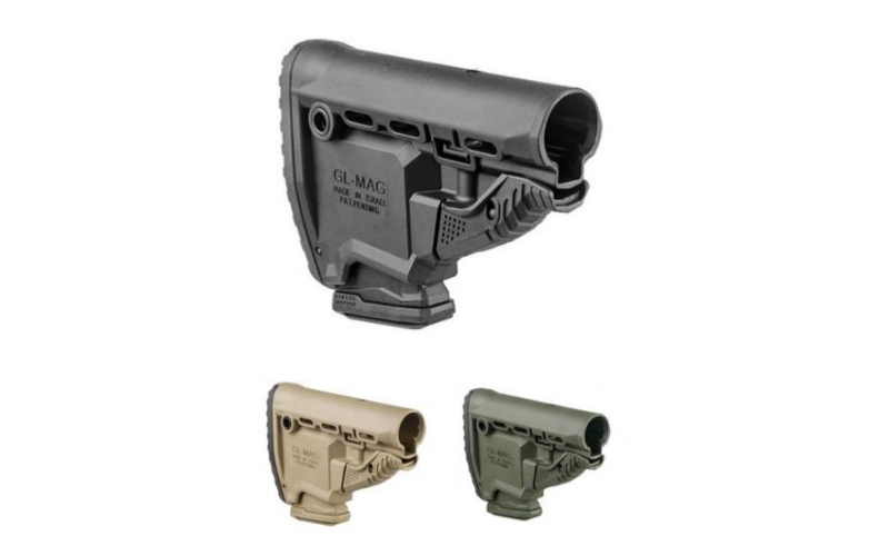 FAB Defense AR-15 Survival Buttstock w/Built-in Mag Carrier